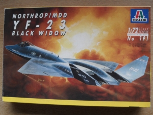 ITALERI 1/72 191 NORTHROP/MDD YF-23 BLACK WIDOW